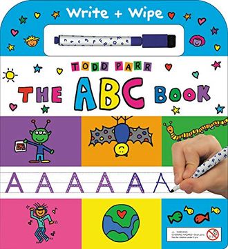 portada The abc Book: Write + Wipe (en Inglés)