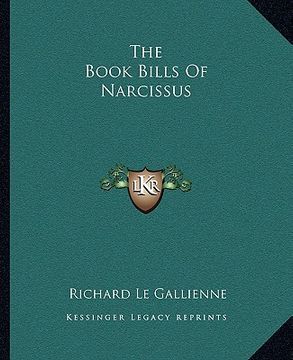 portada the book bills of narcissus (in English)