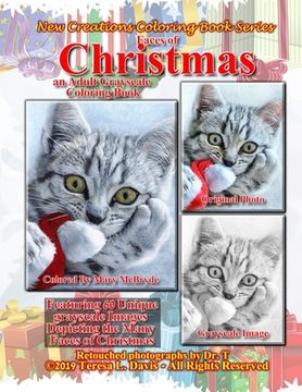 portada New Creations Coloring Book Series: Faces of Christmas (in English)
