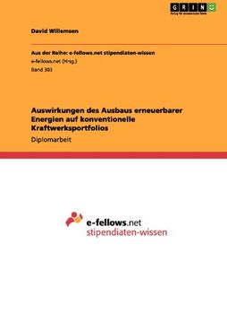 portada Auswirkungen des Ausbaus erneuerbarer Energien auf konventionelle Kraftwerksportfolios (German Edition)
