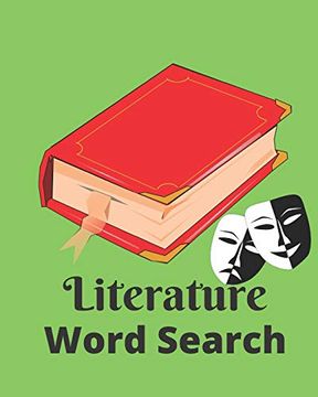 portada Literature Word Search: Themed Literature Word Find Puzzle Book - American, British, Contemporary and World (en Inglés)