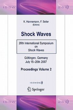 portada shock waves: 26th international symposium on shock waves, volume 2 (in English)