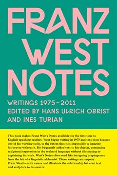 portada Franz West: Notes 