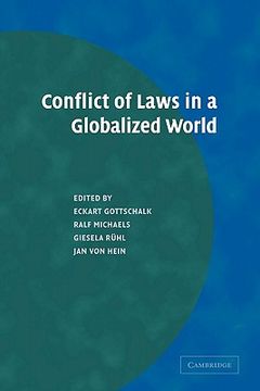 portada Conflict of Laws in a Globalized World (en Inglés)