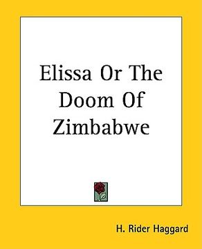 portada elissa or the doom of zimbabwe (en Inglés)