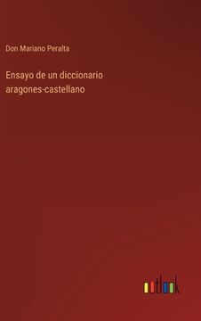 portada Ensayo de un diccionario aragones-castellano