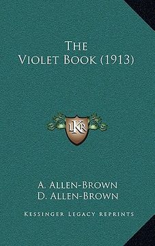 portada the violet book (1913) (en Inglés)
