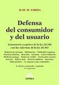 portada Defensa Del Consumidor Y Del Usuario (in Spanish)
