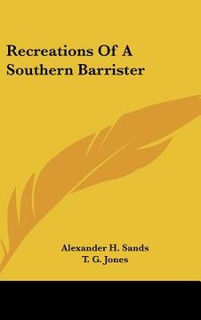 portada recreations of a southern barrister (en Inglés)