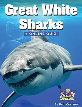 portada Great White Shark Activity Book for Ages 4-8 Years of age (en Inglés)