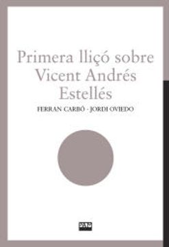 portada Primera Lliço Sobre Vicent Andres Estelles (in Catalá)