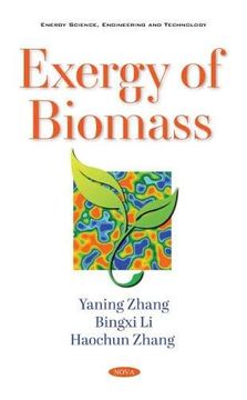 portada Exergy of Biomass (en Inglés)