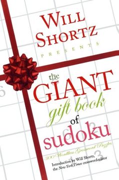 portada Will Shortz Presents the Giant Gift Book of Sudoku: 300 Wordless Crossword Puzzles (en Inglés)
