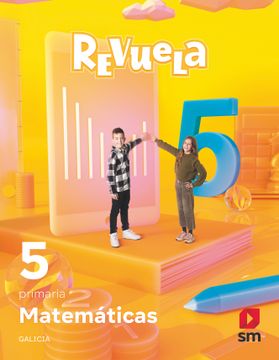 portada Matematicas 5º Educacion Primaria Proyecto Revuela Galicia ed 2022