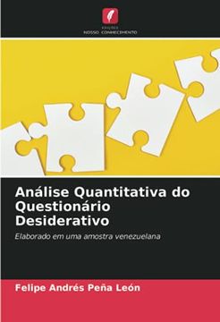 portada Análise Quantitativa do Questionário Desiderativo: Elaborado em uma Amostra Venezuelana (in Portuguese)