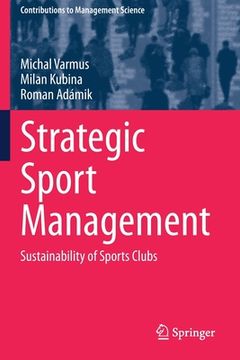 portada Strategic Sport Management: Sustainability of Sports Clubs (in English)