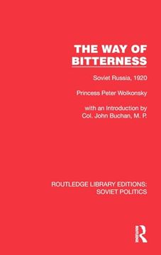 portada The way of Bitterness: Soviet Russia, 1920 (en Inglés)