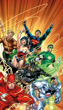 portada Liga de la Justicia: Origen (Grandes Novelas Gráficas de DC)
