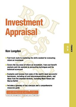 portada investment appraisal (en Inglés)