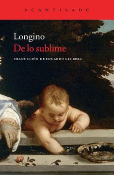 portada De lo Sublime (in Spanish)