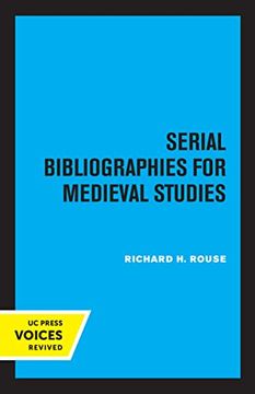 portada Serial Bibliographies for Medieval Studies (en Inglés)