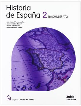 portada Historia De España 2 Bachillerato La Casa Del Saber