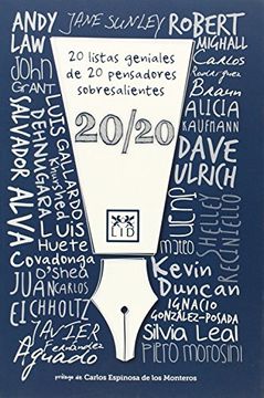 portada 20 listas geniales de 20 pensadores sobresalientes 20/20 (Acción empresarial)