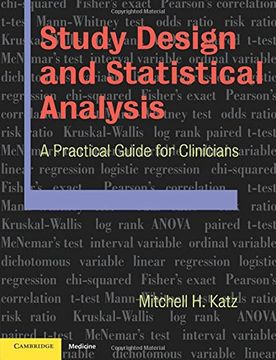 portada Study Design and Statistical Analysis Paperback: A Practical Guide for Clinicians (in English)