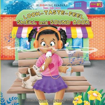 portada Blooming Readers-Basic Sight Word LOOK, TASTE, FEEL, SMELL and SOUND Book: Describing Word Book (in English)