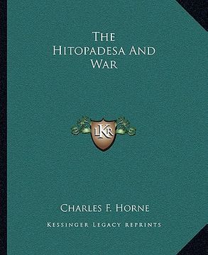 portada the hitopadesa and war (en Inglés)