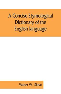 portada A Concise Etymological Dictionary of the English Language (en Inglés)