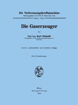 portada Die Gaserzeuger (en Alemán)
