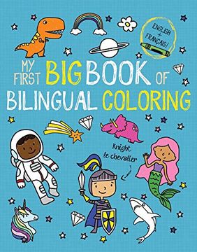 portada My First big Book of Bilingual Coloring French (my First big Book of Coloring) (en Inglés)
