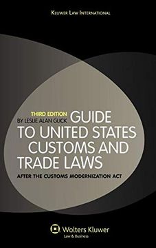 portada Guide to the United States Customs and Trade Law: After the Customs Modenization act (en Inglés)