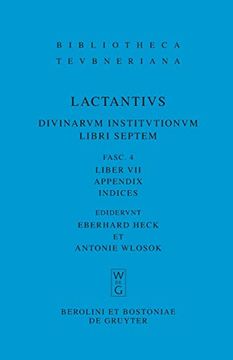 portada Liber Vii: Appendix. Indices (en Italiano)