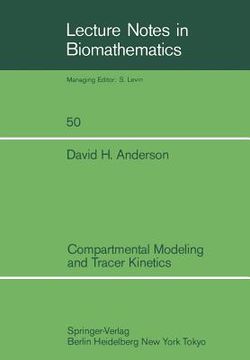 portada compartmental modeling and tracer kinetics (en Inglés)