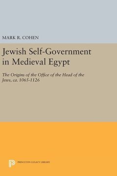 portada Jewish Self-Government in Medieval Egypt: The Origins of the Office of the Head of the Jews, ca. 1065-1126 (Princeton Studies on the Near East) (en Inglés)