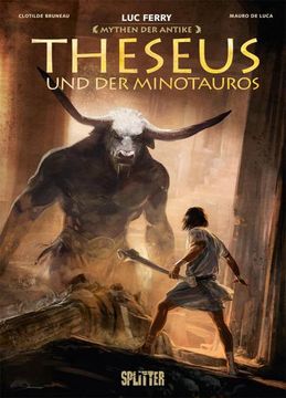 portada Mythen der Antike: Theseus und der Minotaurus (Graphic Novel) (in German)