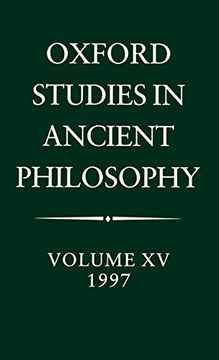 portada Oxford Studies in Ancient Philosophy: Volume xv: 1997 (en Inglés)
