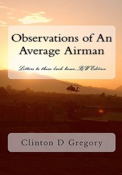 portada observations of an average airman (en Inglés)
