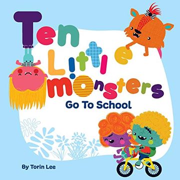portada Ten Little Monsters go to School (en Inglés)