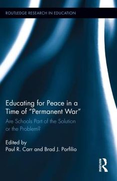 portada educating for peace in a time of permanent war (en Inglés)