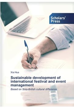 portada Sustainable development of international festival and event management (en Inglés)