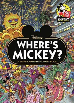 portada Where's Mickey? A Disney Search & Find Activity Book (en Inglés)