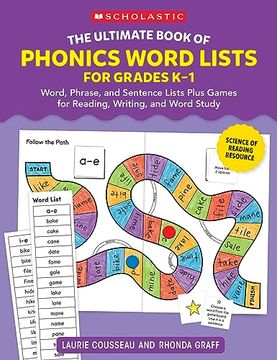 portada The Ultimate Book of Phonics Word Lists: Grades K-1: Games & Word Lists for Reading, Writing, and Word Study