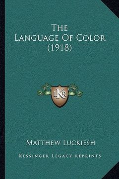 portada the language of color (1918) (en Inglés)