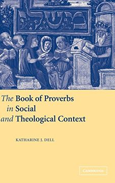 portada The Book of Proverbs in Social and Theological Context (en Inglés)