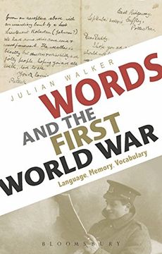 portada Words and the First World War: Language, Memory, Vocabulary