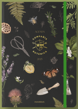 portada Agenda 2025 Botánica Semanal - Verde