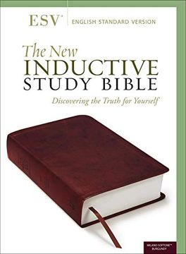 portada The new Inductive Study Bible Milano Softone™ (Esv, Burgundy) (in English)